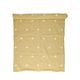 Chemin de table, coton bio GOTS, pâquerettes, 50 x 145 cm