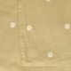 Chemin de table, coton bio GOTS, pâquerettes, 50 x 145 cm