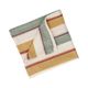 Serviette, GOTS-Bio-Baumwolle, sommerlich gestreift, 40 x 40 