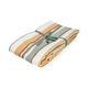 Tischdecke, GOTS-Bio-Baumwolle, sommerlich gestreift, 145 x 250