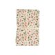 Nappe , coton bio GOTS, fruits rouges, 145 x 180 cm
