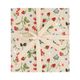 Nappe , coton bio GOTS, fruits rouges, 145 x 250 cm