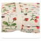 Nappe , coton bio GOTS, fruits rouges, 145 x 300 cm
