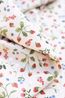 Nappe , coton bio GOTS, fruits rouges, 145 x 300 cm