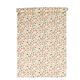 Chemin de table, coton bio GOTS, fruits rouges, 50 x 145 cm
