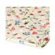 Pot holder, GOTS organic cotton, red fruit, 20 x 20 cm
