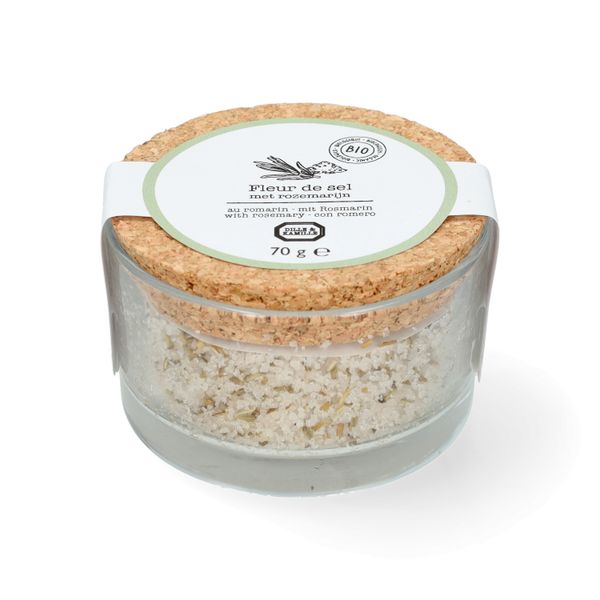 Fleur de sel Rosmarin, biologisch, 70 g