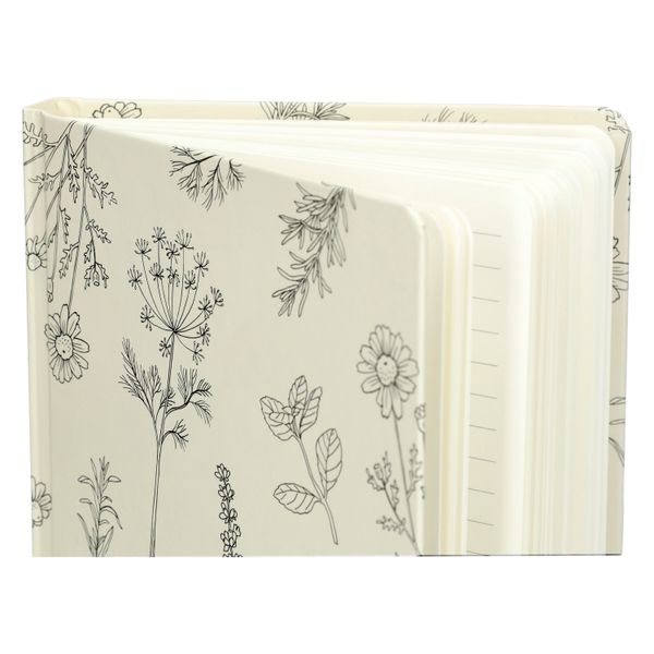 Notizbuch, Hardcover, Kräuter und Zweige, A5