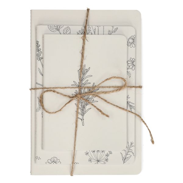 Setje schriften, dille, kruiden en takjes