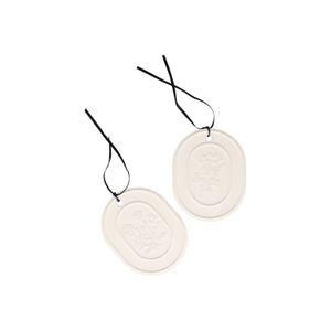 Diffuseurs de parfum pour garderobe, terre de diatomée, 2 unités