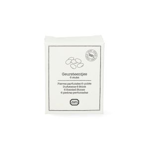 Pierres aromatiques, terre de diatomée, lot de 6
