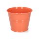 Flowerpot, zinc, apricot, Ø14.5 cm