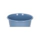 Flowerpot, zinc, marine blue, Ø11 cm