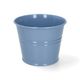 Flowerpot, zinc, marine blue, Ø14.5 cm