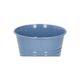 Flowerpot, zinc, marine blue, Ø14.5 cm