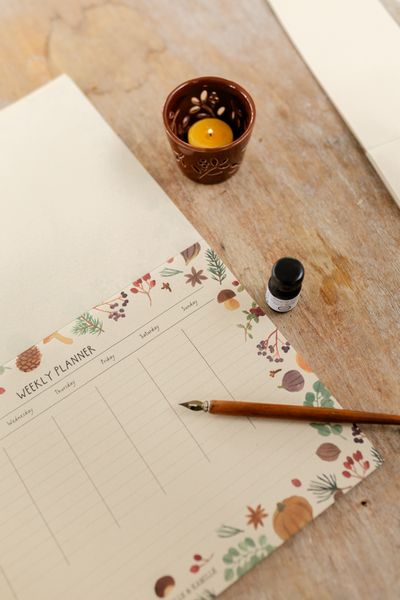 Weekplanner, specerijen, A4