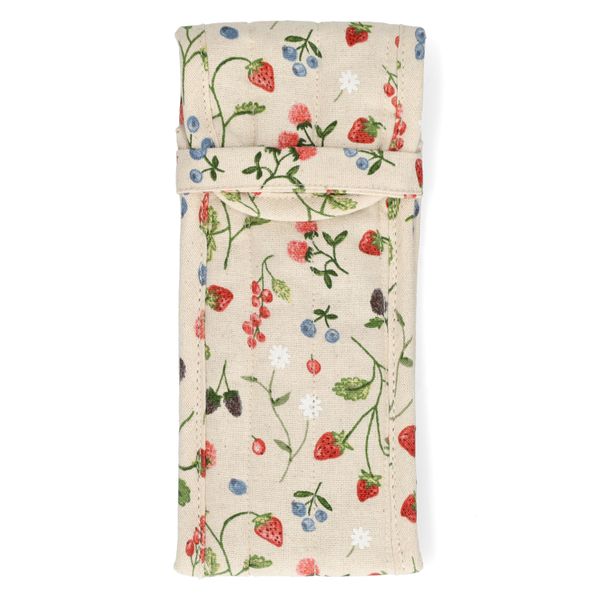 Plumier, coton bio GOTS, fruits rouges