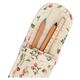 Pencil case GOTS organic cotton, red fruits