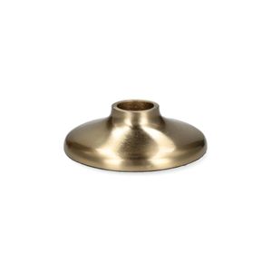 Bougeoir bougie de table, laiton, Ø8,5 cm x 2,5 cm