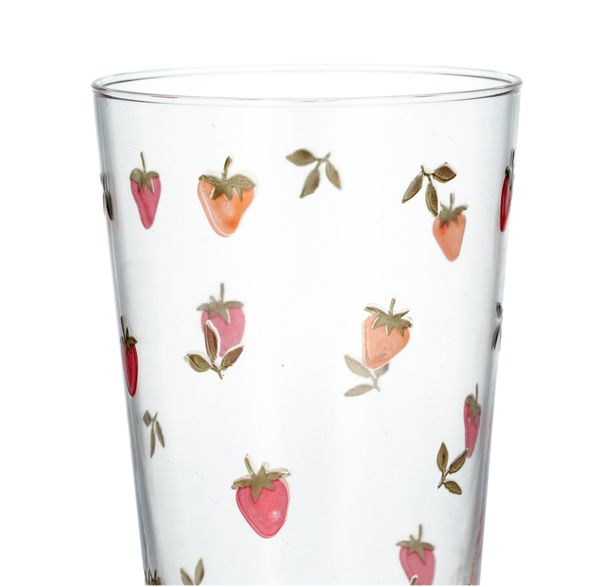 Hoog glas, rood fruit, 400 ml