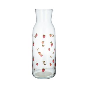 Carafe, verre, fruits rouges, 1,2 l