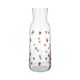 Karaffe, Glas, rote Beeren, 1,2 Liter