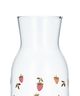 Karaffe, Glas, rote Beeren, 1,2 Liter