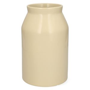 Vase, céramique, gris silex, Ø 14 x 23 cm