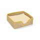 Serviettenhalter, Seegras, gelb, 17 x 17 cm