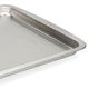 Plaque de cuisson, inox recyclé, 28 x 36 cm