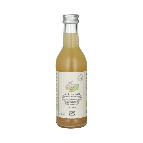 Craft lemonade , biologique, gingembre/citron vert/menthe, 250 ml