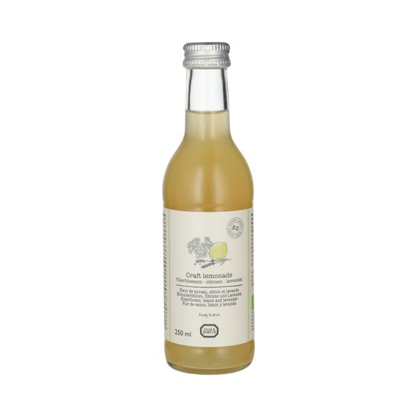 Craft lemonade, biologique, fleur de sureau/citron/lavande, 250 ml
