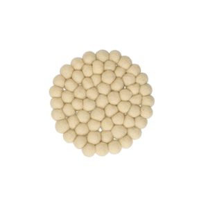Untersetzer, Filz, kieselgrau, Ø10 cm Untersetzer, Filz, kieselgrau, Ø10 cm