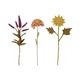 Blume Dahlie, Filz, gelb, 35 cm