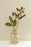 Zweig lila Beeren, Filz, 37 cm