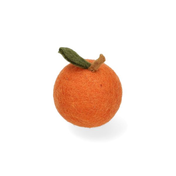 Apfelsine, Filz, Ø7 cm