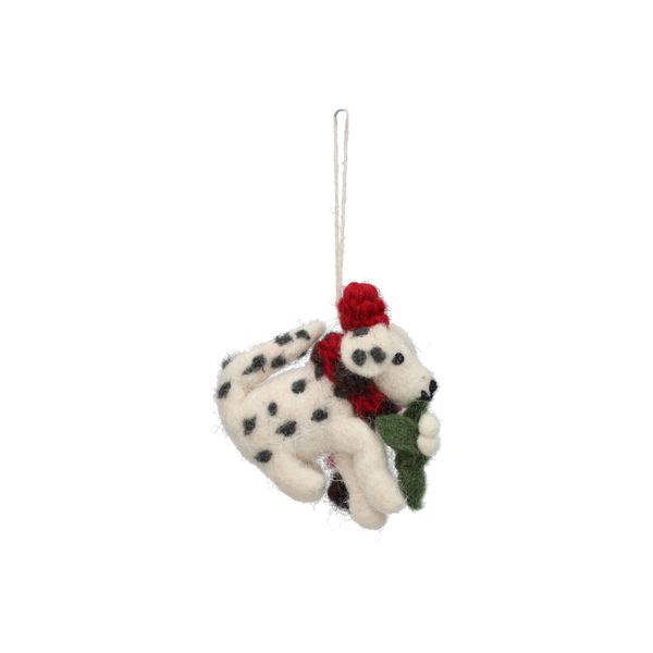 Kersthanger, vilt, dalmatiër met kersttak