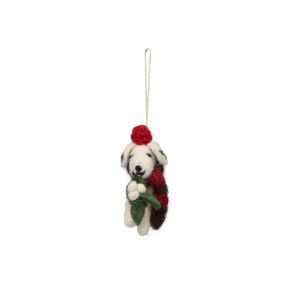 Kersthanger, vilt, dalmatiër met kersttak