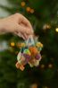 Kersthanger, vilt, eend met kerstboom