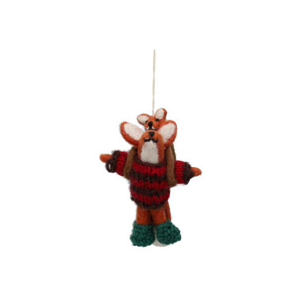 Hanger, vilt, vos met baby