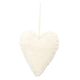 Hanger, vilt, hart met bloem, geborduurd