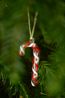 Hanger, glas, candy cane