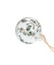 Boule de Noël, verre, brindilles