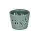 Photophore pour bougie chauffe-plat, porcelaine, bleu, Ø 7,2 cm x 5,5 cm