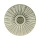 Kandelaar, porselein, geschulpt, lichtgroen, Ø10,2 cm x 3,2 cm
