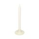 Bougeoir coquillage, porcelaine, ondulé, silex, Ø10,2X3,2 CM