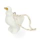 Hanger, porselein, gans, wit en goud
