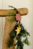 Hanger, porselein, huis, rood