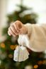 Hanger, porselein, kerk, wit