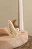 Stekers voor jaarring, hout, kerst, set van 4